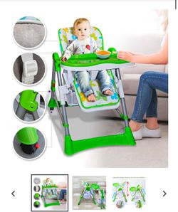 New Foldable Baby Highchair 