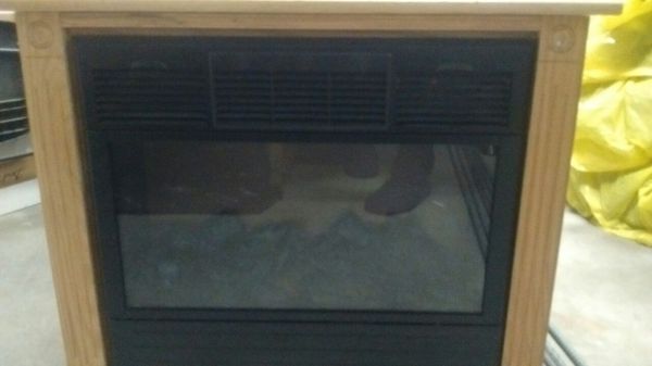 Heat Surge Electronic Fireplace Amish Made Mantle For Sale In