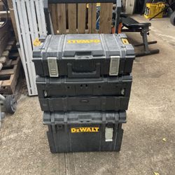 Dewalt 3 Tier Stackable Rolling Toolbox