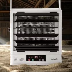 NewAir 10000-Watt Hardwired 240-Volt Electric Workshop Garage Heater Fan Forced for Ceiling Wall or Counter up to 1605 sq. ft.