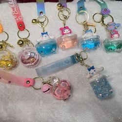 Sanrio Bubble Keychains