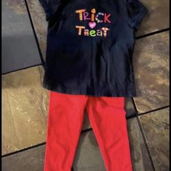 TODDLER GIRLS HALLOWEEN TRICK OR TREAT OUTFIT