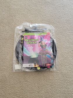 Kids Rainbow Witch Costume
