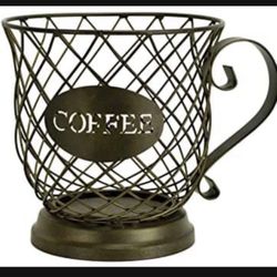 K-Cup Holder Coffee Pods For 35 Kcup Kerug Storage Organizer Coffee Bar Accessories for the Counter - Matte Black Brand New !!!