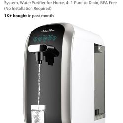SimPure UV Countertop Reverse Osmosis Water Filter