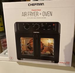 Chefman French Door Air Fryer + Oven 26 Quart