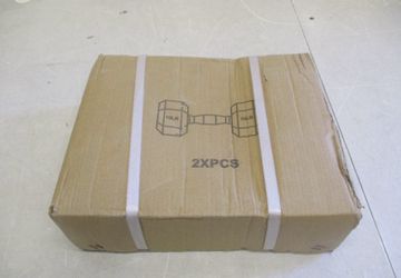 2 X 10lbs Coated Dumbbells