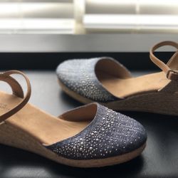 White Mountain Mamba Cap Toe Espadrille (Rare Style)