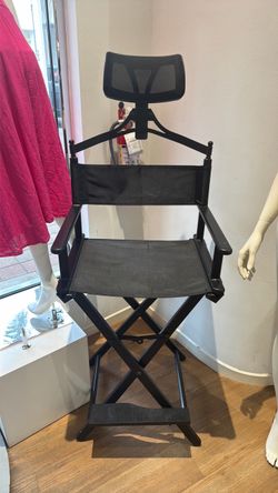 Tall Director's Chair with Headrest