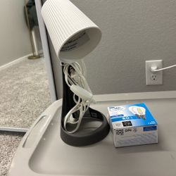 Reading Lamp And Light Bulb Combo