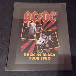 ACDC Frame 11 inch x 14 inch GLASS NEW 