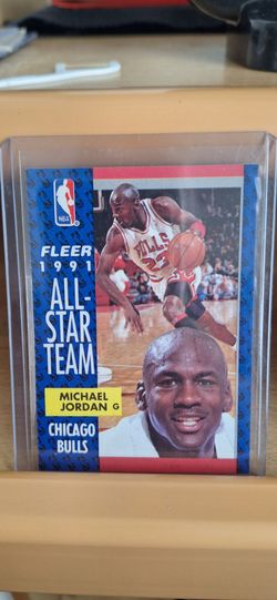 JORDAN 1991 FLEER CARD