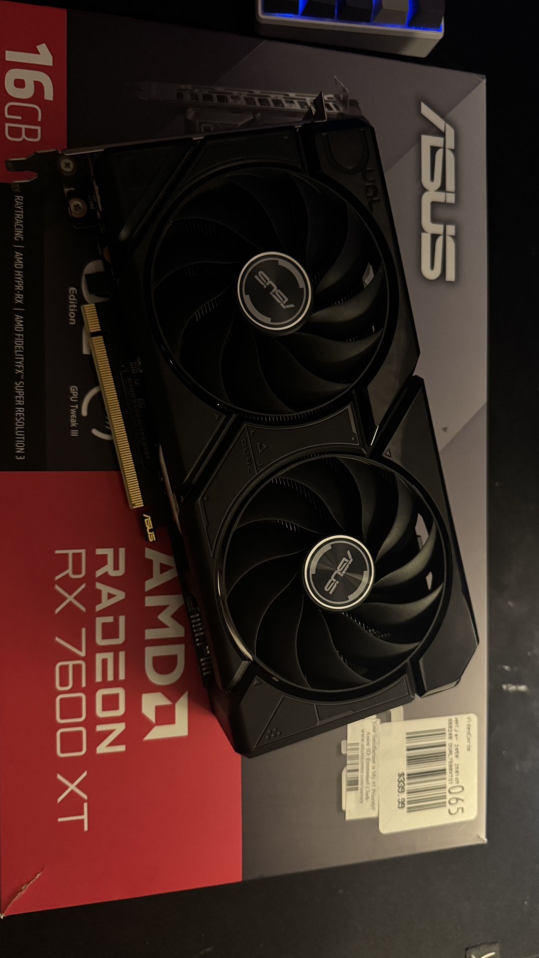 ASUS AMD Radeon RX 7600 XT