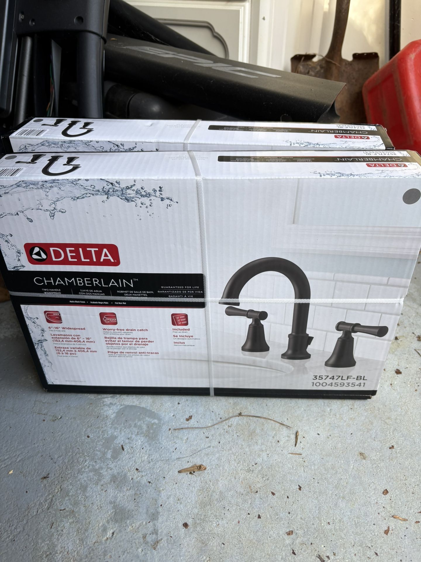 Brand new Delta bathroom faucet