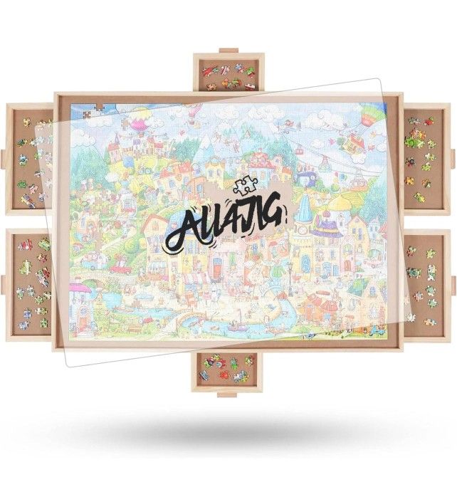 1500 Piece Jigsaw Puzzle Turntable