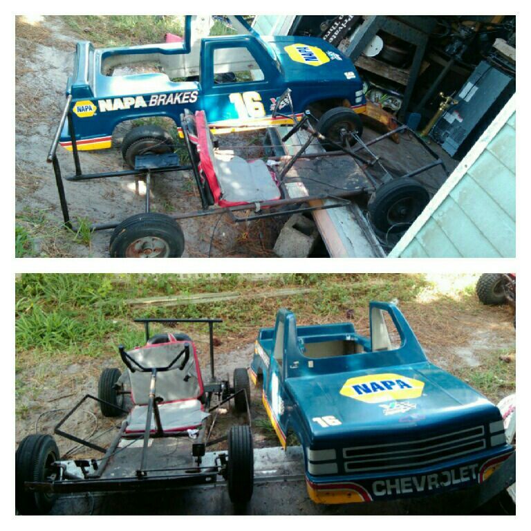 Napa truck body go kart