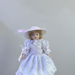 Vintage Porcelain Doll 