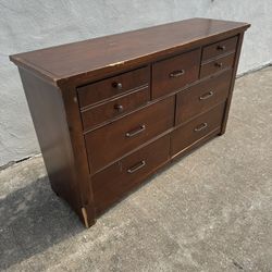 Dresser and one nightstand