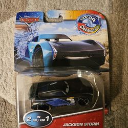 Disney Cars Color Changer Jackson Storm NEW OBO