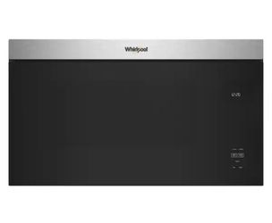 Whirlpool 30 in. 1.1 cu. ft. Over-the-Range Microwave in Fingerprint Resistant Stainless Steel with Turntable Free Design