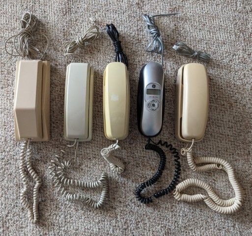 Vintage Pushbutton Telephones