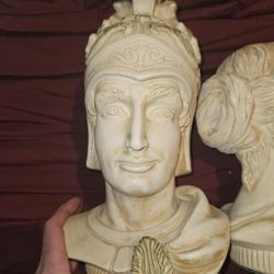 Roman Style Plaster Heads