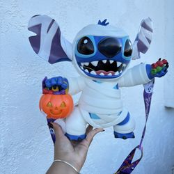 Stitch Halloween Mummy Popcorn Bucket 