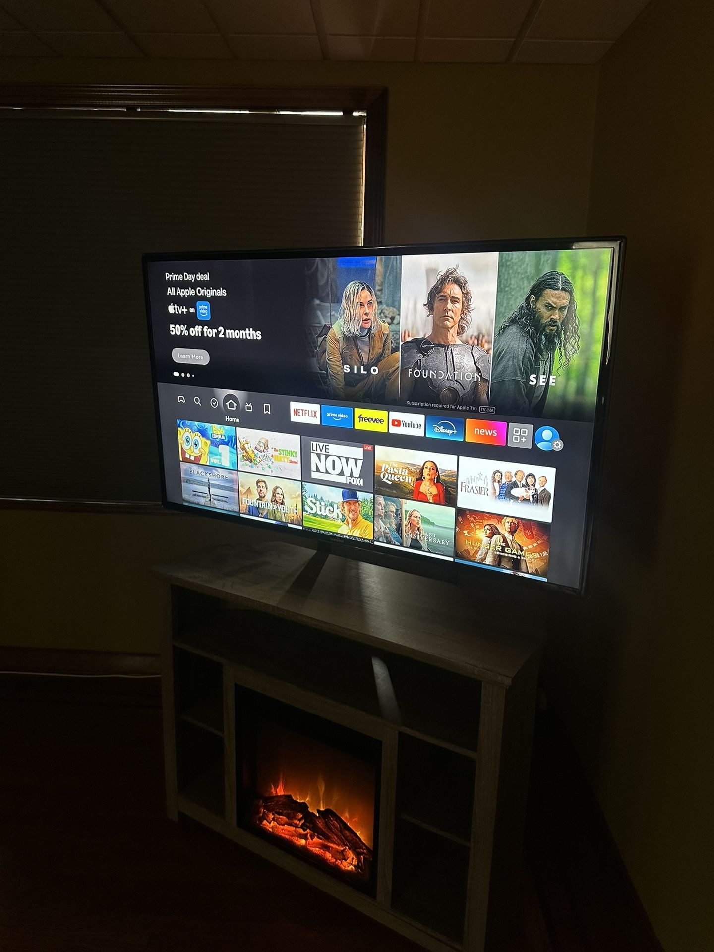 Smart TV and Stand