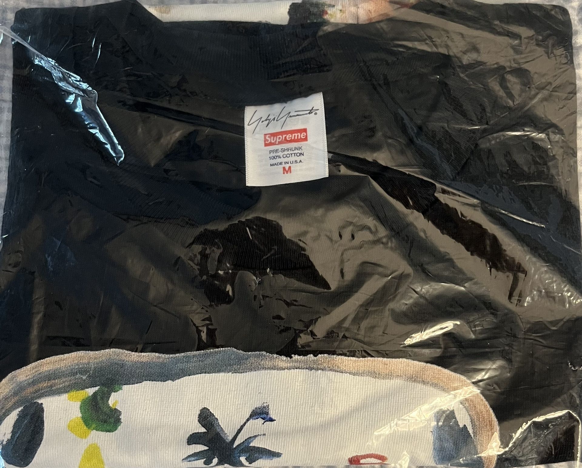 Supreme x Yohji Yamamoto Paint Tee