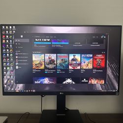 4K LG 27” Monitor