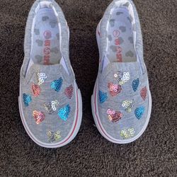 Girls US Sports Slip On Sneakers Shoes 7.
