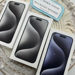Apple IPhone 15 Pro 5G Unlocked - 90 Days Warranty - Payment Plan Available ONLY $1 DOWN