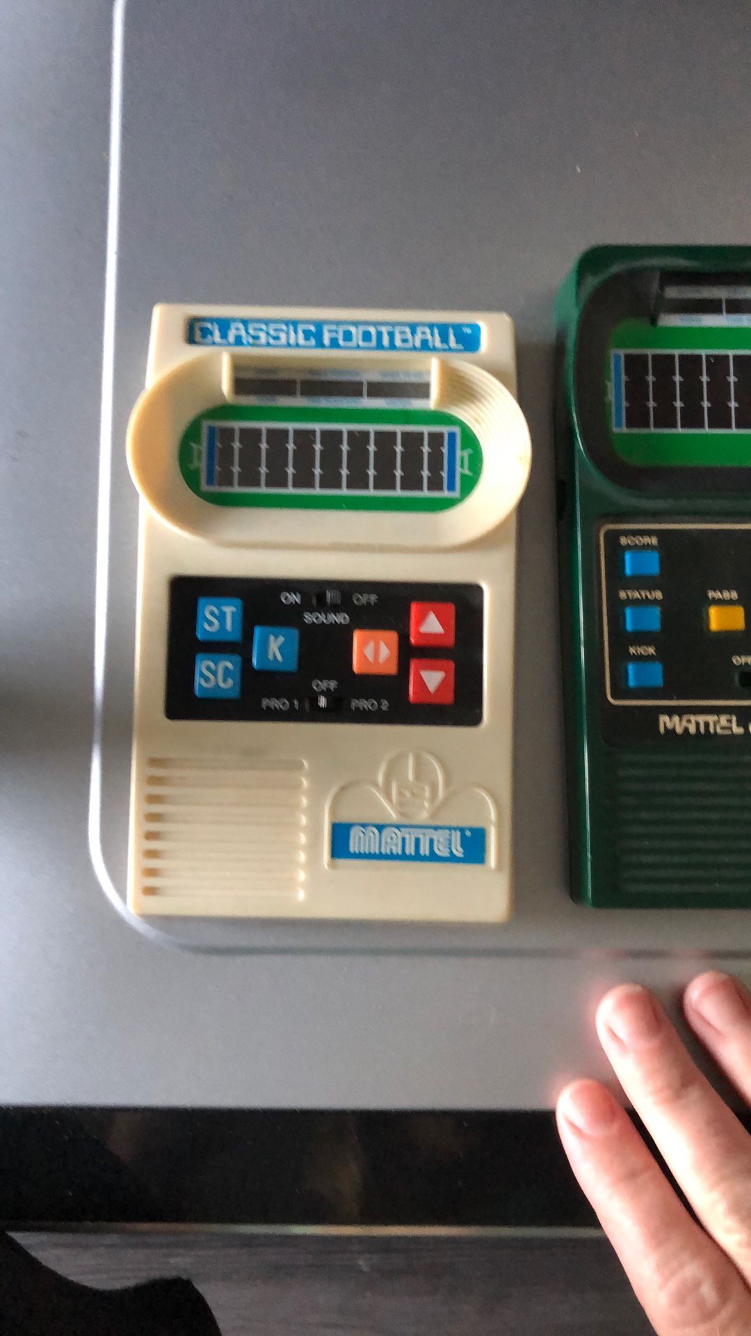 1970s Vintage Handheld Games Mattel