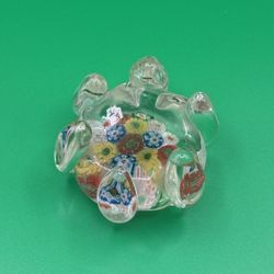 Chinese Millifiori Paperweight 