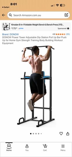 Multi functional Power Tower Pull Up Bars