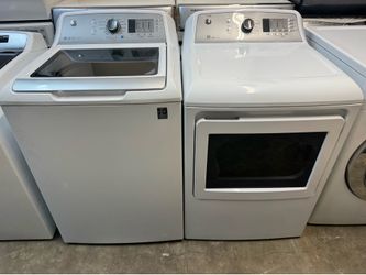 GE washer and dryer