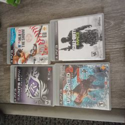 PS3 Games Good Condition 