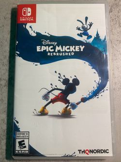 Epic Mickey Rebrushed Nintendo Switch Like new Includes case 43rd ave and Bethany home Pickup only