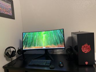 Gaming PC with Ultrawide OLED monitor!