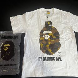 BAPE Camo T shirt Size Small 