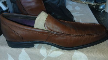Men's Brown Leather Slip-On Dress Shoe