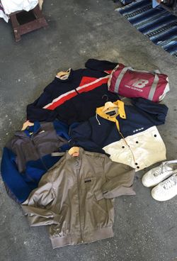 MASVINTAGE Vintage Shop DOWNEY Windbreakers, polo, Tommy