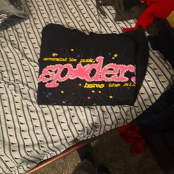 Pink Sp5der Hoodie