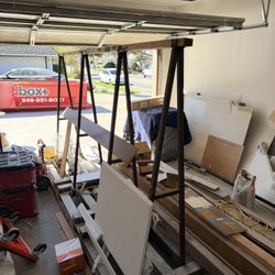 Metal A-Frame For Slab Countertop 