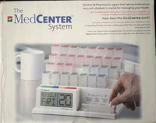 The MedCenter System Pill Organizer
