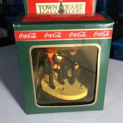 Coca-Cola Town Square Collection Gone Fishing Ornament New In Box #64315
