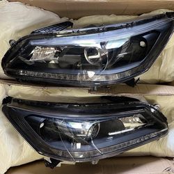 LA Zona Auto Parts 13 14 and 15 Honda Accord Sedan 4 door Headlights Luces Micas Calaveras Faros Focos Luz 