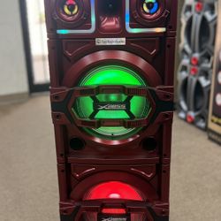 🔥LABOR DAY SPECIAL🔥FULLY AMPLIFIED RECHARGEABLE  PORTABLE 16000W PEAK POWER 2x10” SPEAKER WITH DISCO BALL