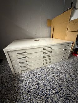 Flat File Cabinet