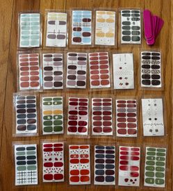 Nail and toe stickers